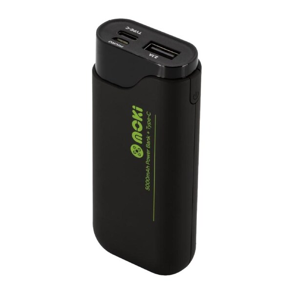 Moki Powerbank Plus 5000mAh (Type C + USB)