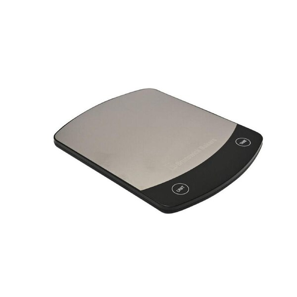 Brunswick Bakers 10kg Stainless Steel Kitchen Scale Flour Weighing 25x20cm
