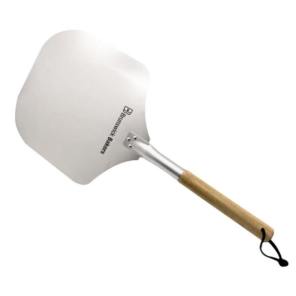Brunswick Bakers Aluminium Pizza Peel Long Handle Non Slip Bakeware 30.5x35cm