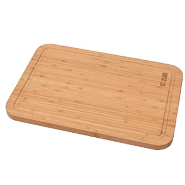 St. Claire Bamboo Long Grain Reversible Board with Juice Curve Serveware 42cm