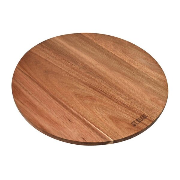 St. Claire Acacia lazy Susan Cutting Serving Wooden Board Serveware 45cm