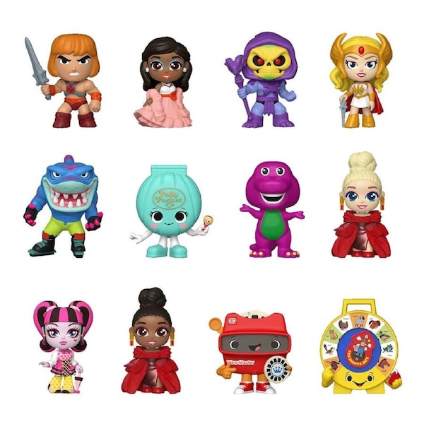 Mattel - 80th Anniversary Retro Mystery Minis Blind Box (Single Box)