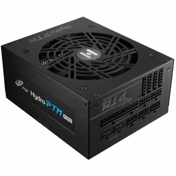 FSP 1350W HYDRO PTM PRO ATX 3.1 PLATINUM MODLUAR BLACK PSU SUPPORTS PCIE 12V-2X6 FEATURES CONFORMAL COATING LLC FULL-BRIDGE TOPOLOGY ECO SWITCH AND