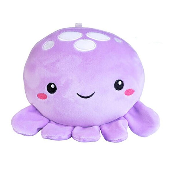 Smooshos Pal Travel 2-in-1 Eye Mask Neck Pillow Jellyfish 17x15cm Purple
