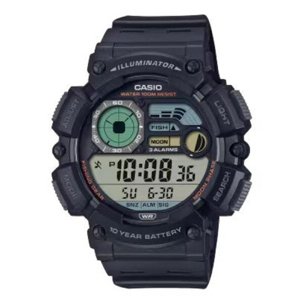 Casio 10Yr Battery Unisex WS1500H-1A