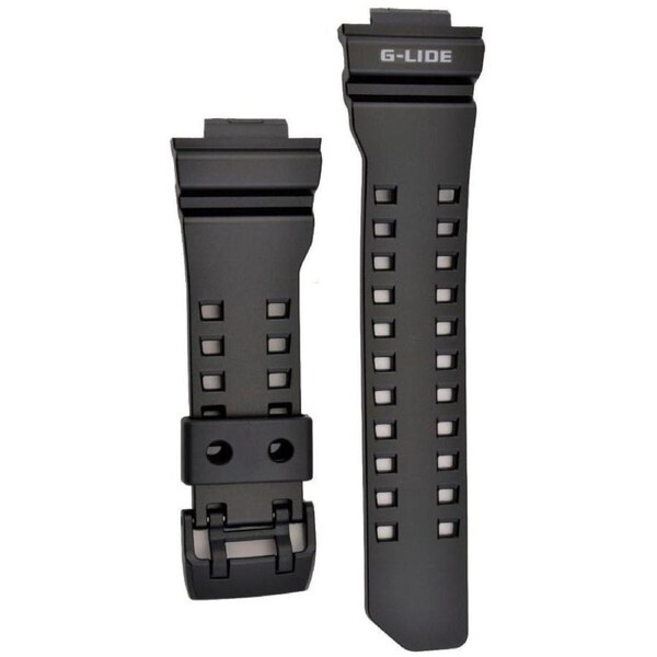 GAX100 G Shock Black G Shock band only - 1 week order