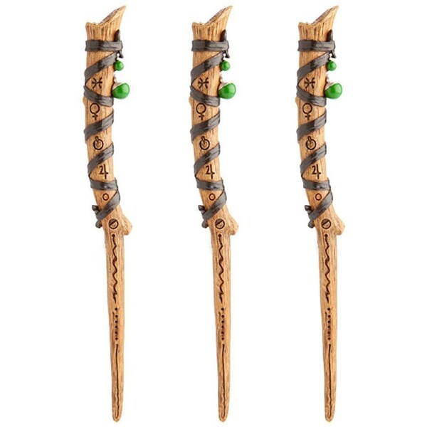 3PK Mystical Worlds Astrological Symbols Sorcerors Wand Cosplay Party Accessory