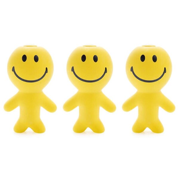 3PK Koolface Stress Relief Happy Doll Sensory Fidget Squeeze Toy Kids/Children