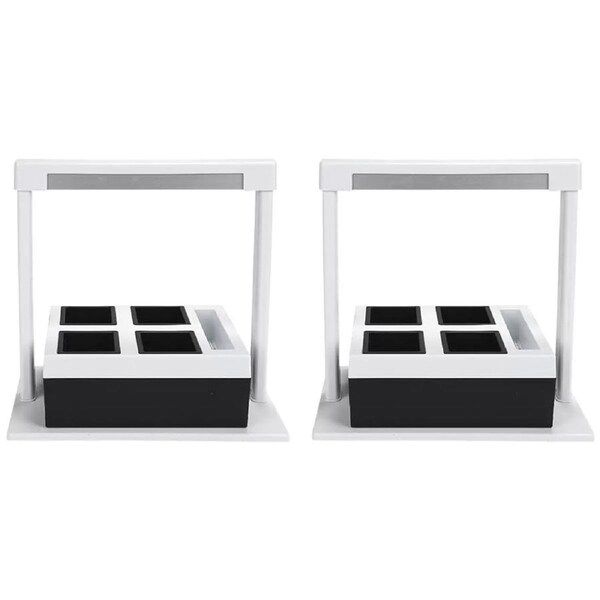 2 x Herb Lamp LED 4 Pot Grower 37 x 22 x 36cm