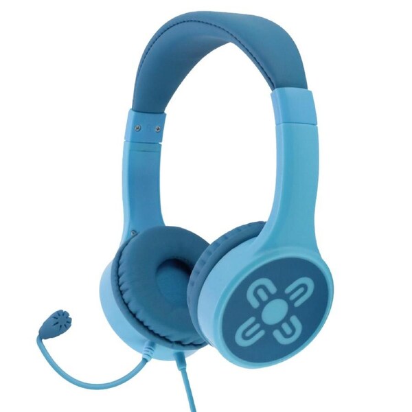Moki Chatzone Kids Headphones - Blue & Blue