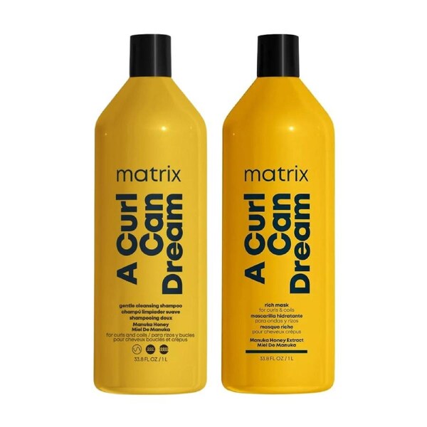 Matrix Total Results A Curl Can Dream Shampoo & Rich Mask 1 Litre (1000mL) Duo