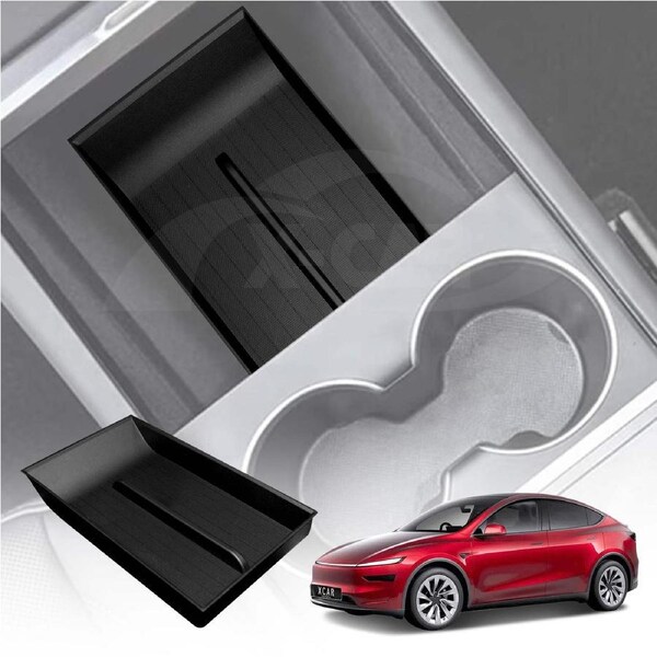Centre Console Organizer Tray for Tesla Model Y Juniper 2025-Onwards Storage Box Car Interior Accessories