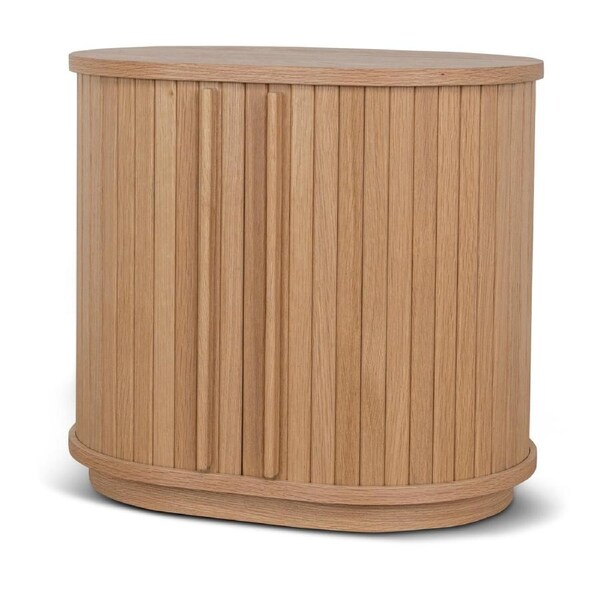 Linea 55cm Side Table - Natural