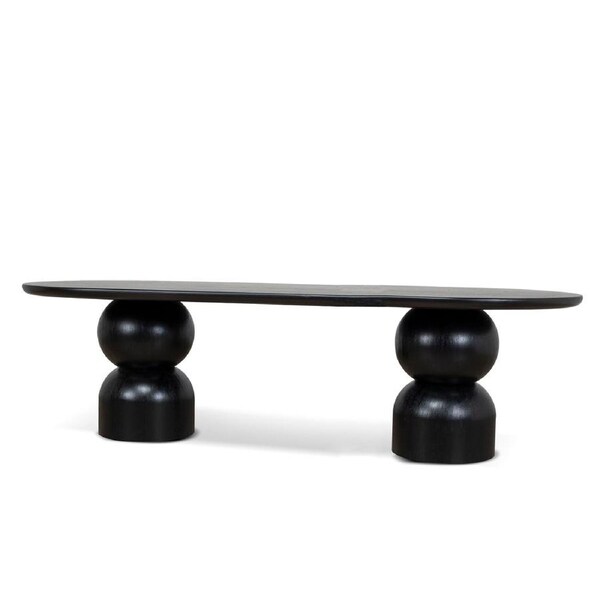 Elemental 2.8m Dining Table - Full Black