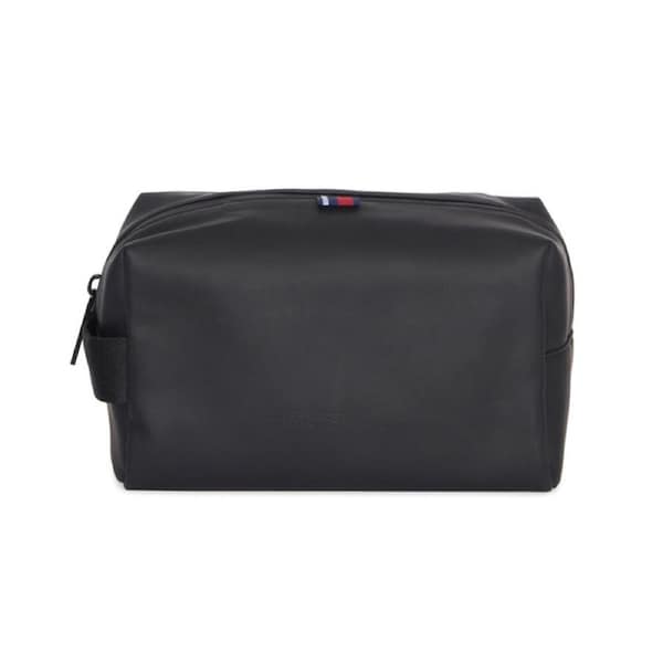 Van Heusan Water Resitant Travel Toiletry Men's Grooming Bag Wetpack Black
