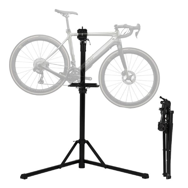 Advwin Bicycle Repair Racks, Shop Home Bike Mechanic Maintenance Rack Height Adjustable Carbon Steel
