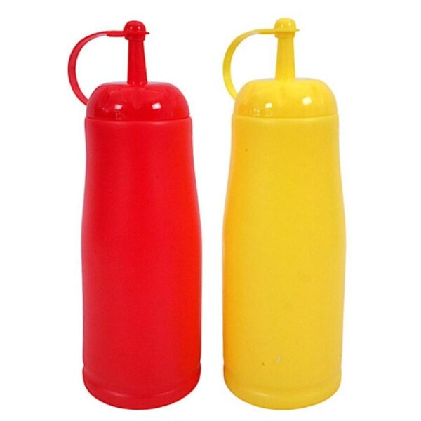 Squeezy Sauce Bottles (Pack of 2)