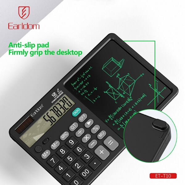 Calculator with Notepad ET-T10