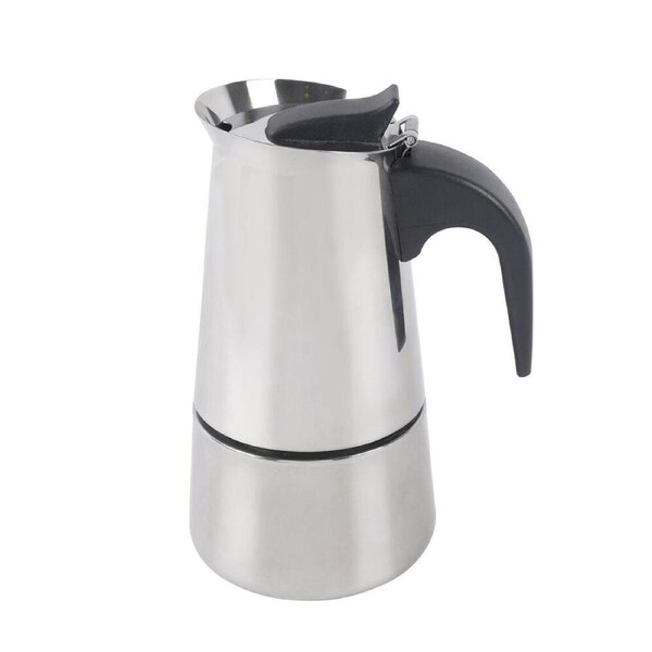 Wildtrak Camping 4-Cup Expresso Coffee Maker Percolator Stainless Steel