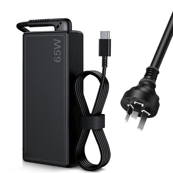 65W USB-C Type-C AC Adapter Laptop Charger For Lenovo ThinkPad Yoga Dell HP ASUS