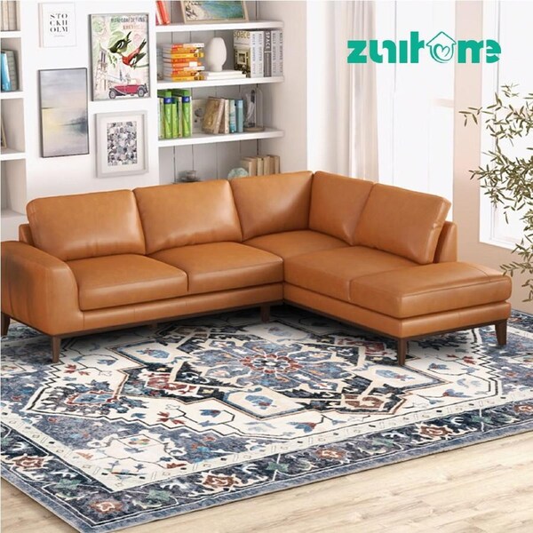 ZUNI Floor Rug Soft Fluffy Area Rug Living Room Bedroom 200x300CM Blue