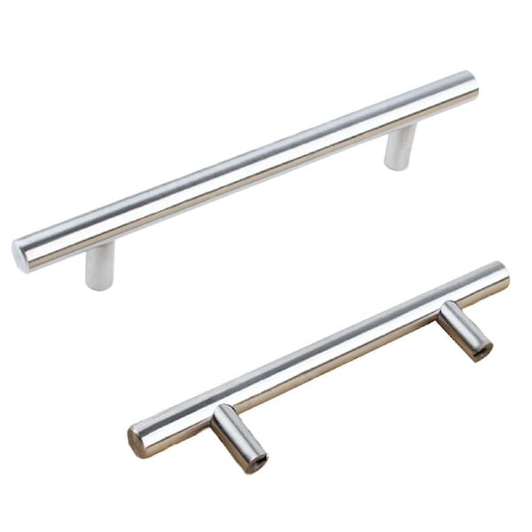 Kitchen Cabinet Door Handles Brushed Stainless Steel Door Drawer Pull Knob T Bar - 450mm 288mm 1 Pack