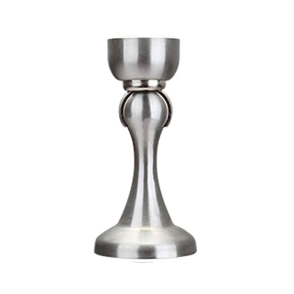 Satin Chrome Trumpet Magnetic Door Stop Stopper Holder Catch Suction 1pc