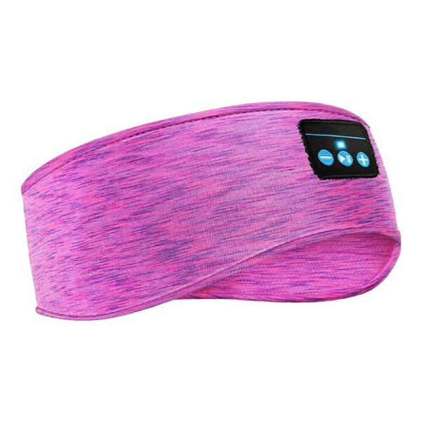 Sleep Headphones Bluetooth Wireless Sleeping Headband With Detachable Speaker Red