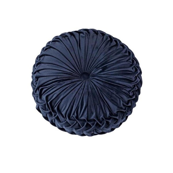 Round Pumpkin Tatami Seat Cushion Chair Throw Pillow Bed Sofa Room Home Decor Navy