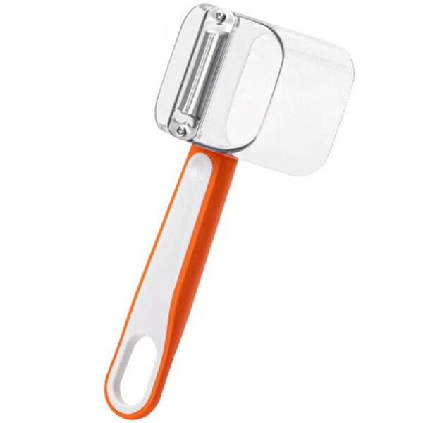 Peeler Storage Peeler With A Container For Fruit And Vegetable Peeler Orange