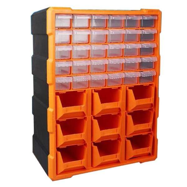Parts Storage 22-60 Drawers Tool Organizer Box Divider Garage Workshop 39 Drawers
