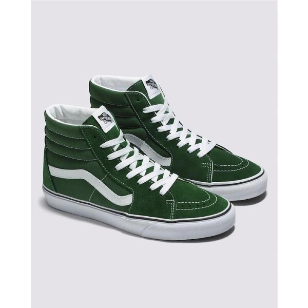 Vans Mens High Top Sk8-Hi Shoes Boots Sneakers Casual - Green US 9