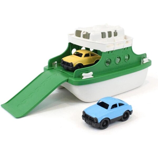 Ferry Boat (Green/White)