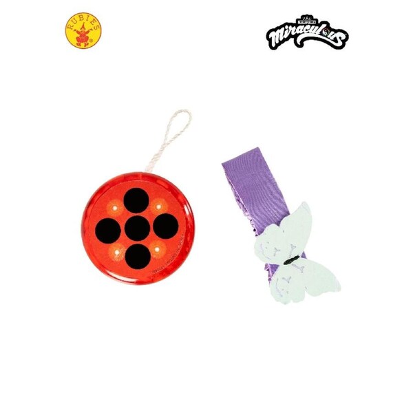 Miraculous Ladybug Yoyo & Wristlet Accessory Set - Child