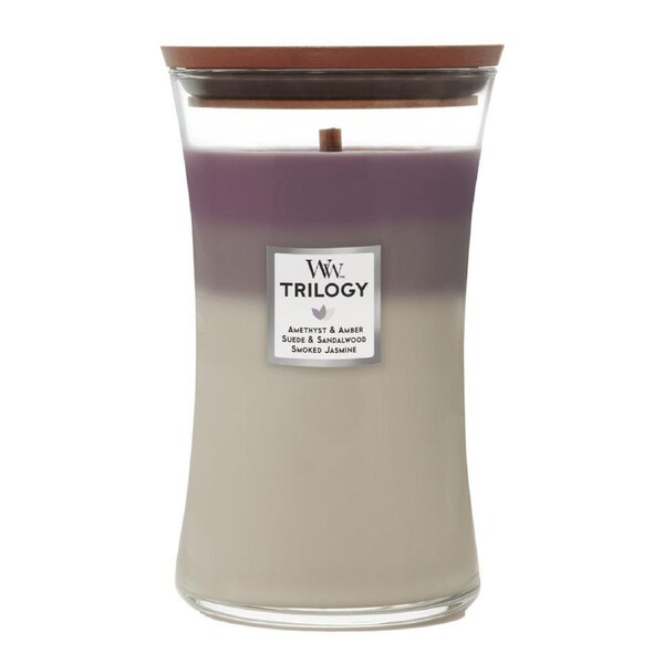 WoodWick Amethyst Sky Trilogy Large Scented Candle