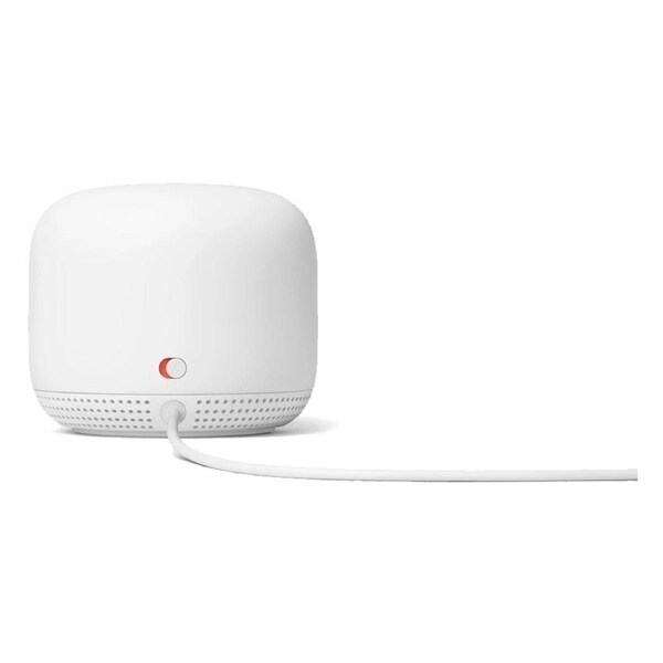 Google Nest WiFi Home Mesh Router 2 Pack GA00822 - 1 Base Unit and 1 Wifi Points Unit White