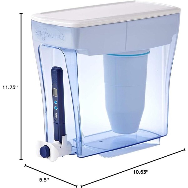 Culligan 20-Cup Water Filter Dispenser 5-Stage
