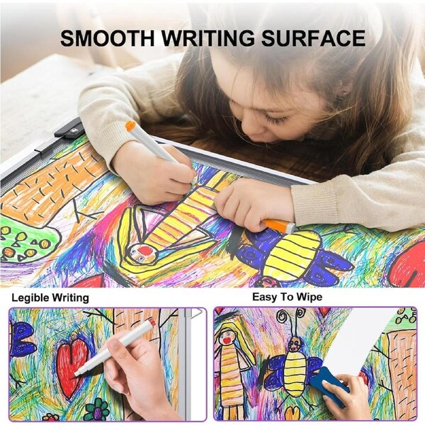 Magnetic Dry Erase Calendar Whiteboard 16x12 for Wall