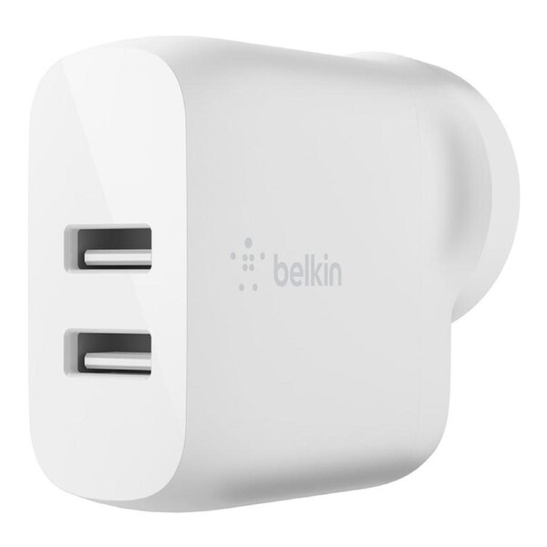 Belkin BoostCharge Dual USB-A Wall Charger (24W)