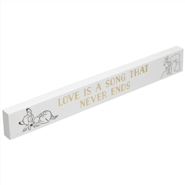Disney Collectible Desk Plaque - Bambi