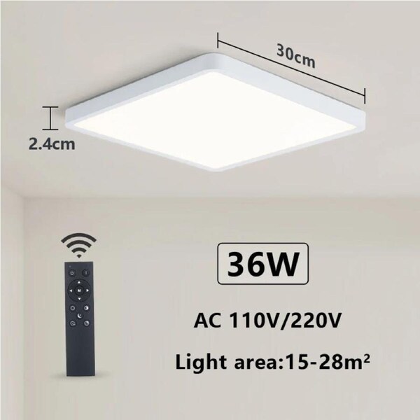 Smart LED Ceiling Lamp Voice Control Alexa