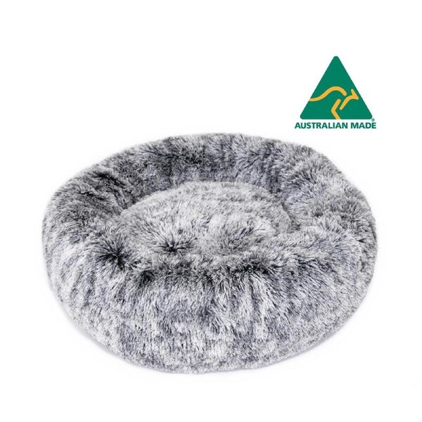 Curl Up Cloud Calming Dog Bed (Dove Grey) - Medium