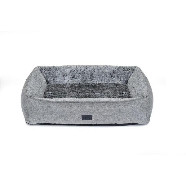 Ortho Dog Lounger Artic Faux Fur - Small