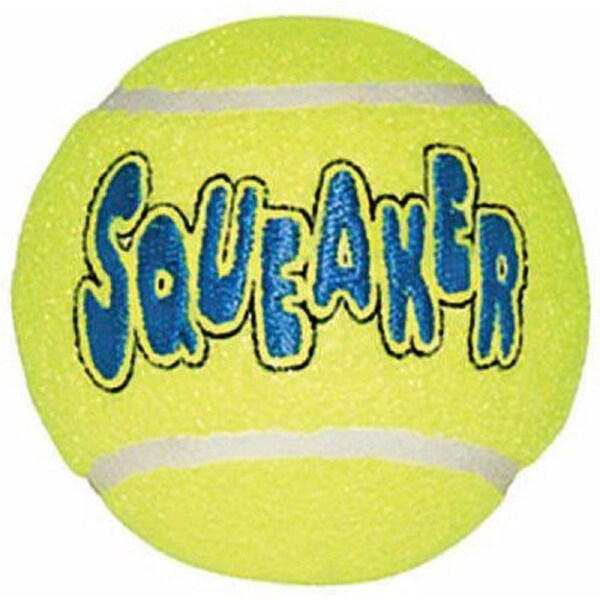Air Dog Squeakair Tennis Ball Dog Toy, Large, Yellow