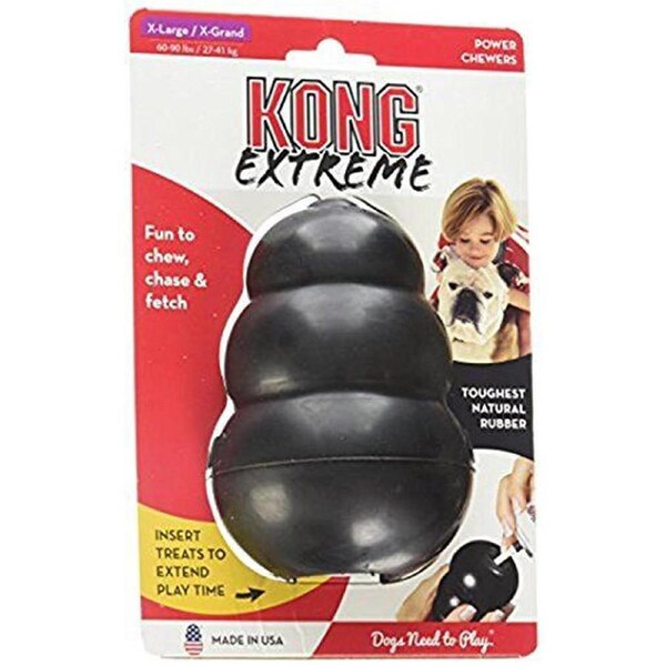 Extreme Dog Toy, X-Large, Black