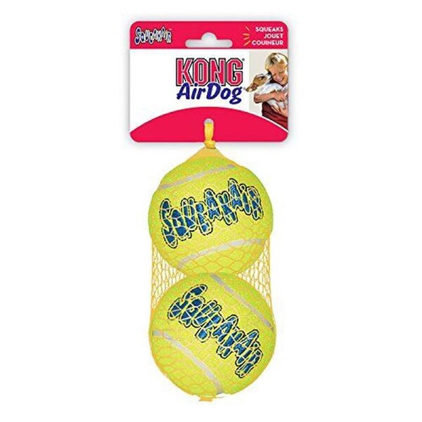 Squeaker Tennis Balls, Large Dog Toy, 2-Pack
