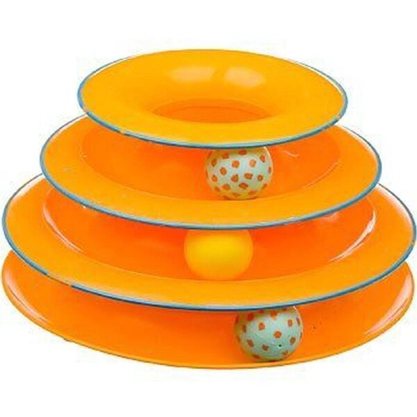 Petstages Tower of Tracks Pet Toys