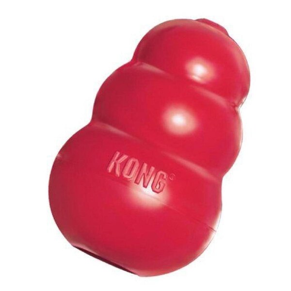 Classic Medium Dog Toy Red Medium Pack of 2