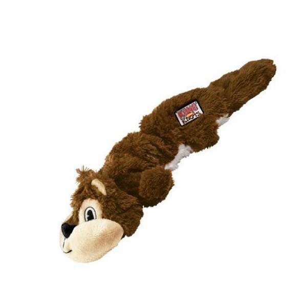 Scrunch Knots Squirrel Dog Toy, Medium/Large