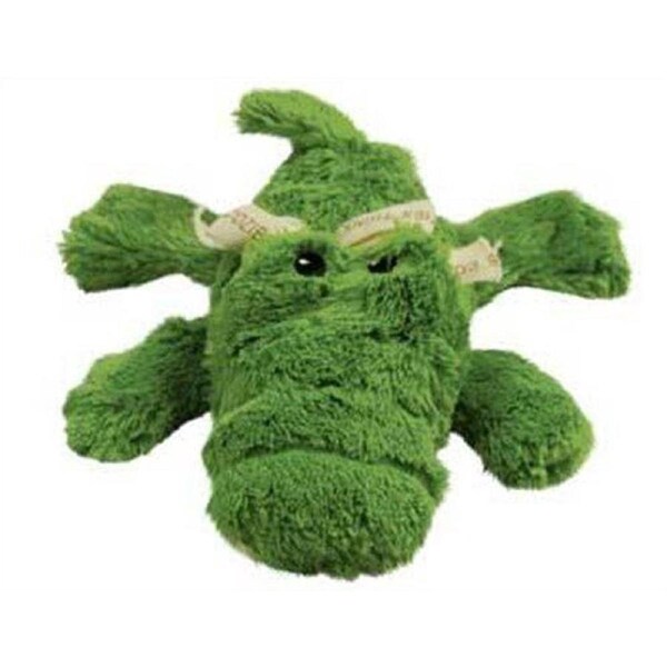 Cozie Ali the Alligator Medium Dog Toy, Green